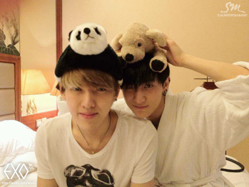 Leader and Maknae EXO-M :D